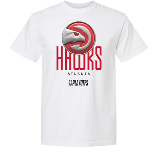 Atlanta Hawks Playoff White Tee by FISLL