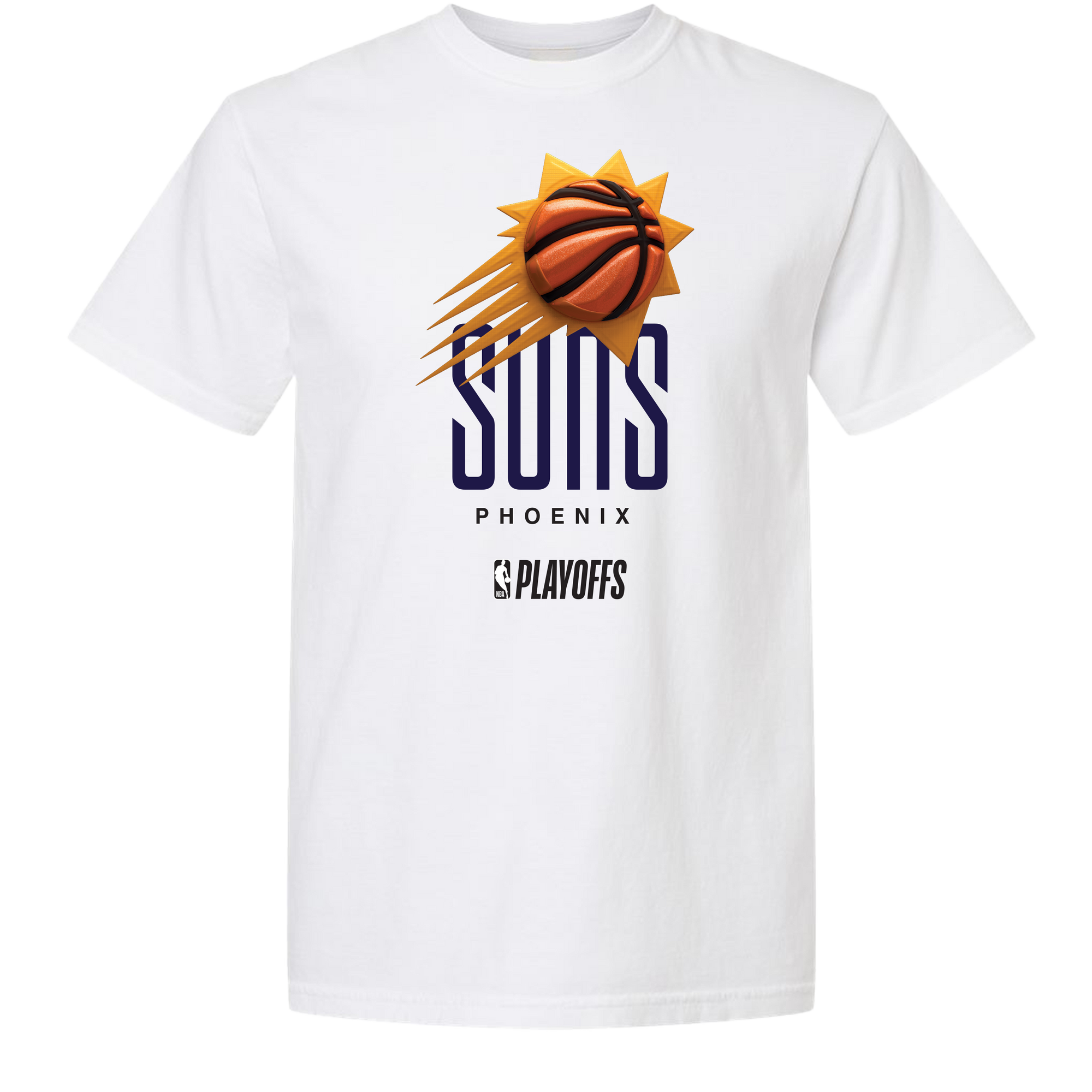 Phoenix Suns Playoff White Tee by FISLL