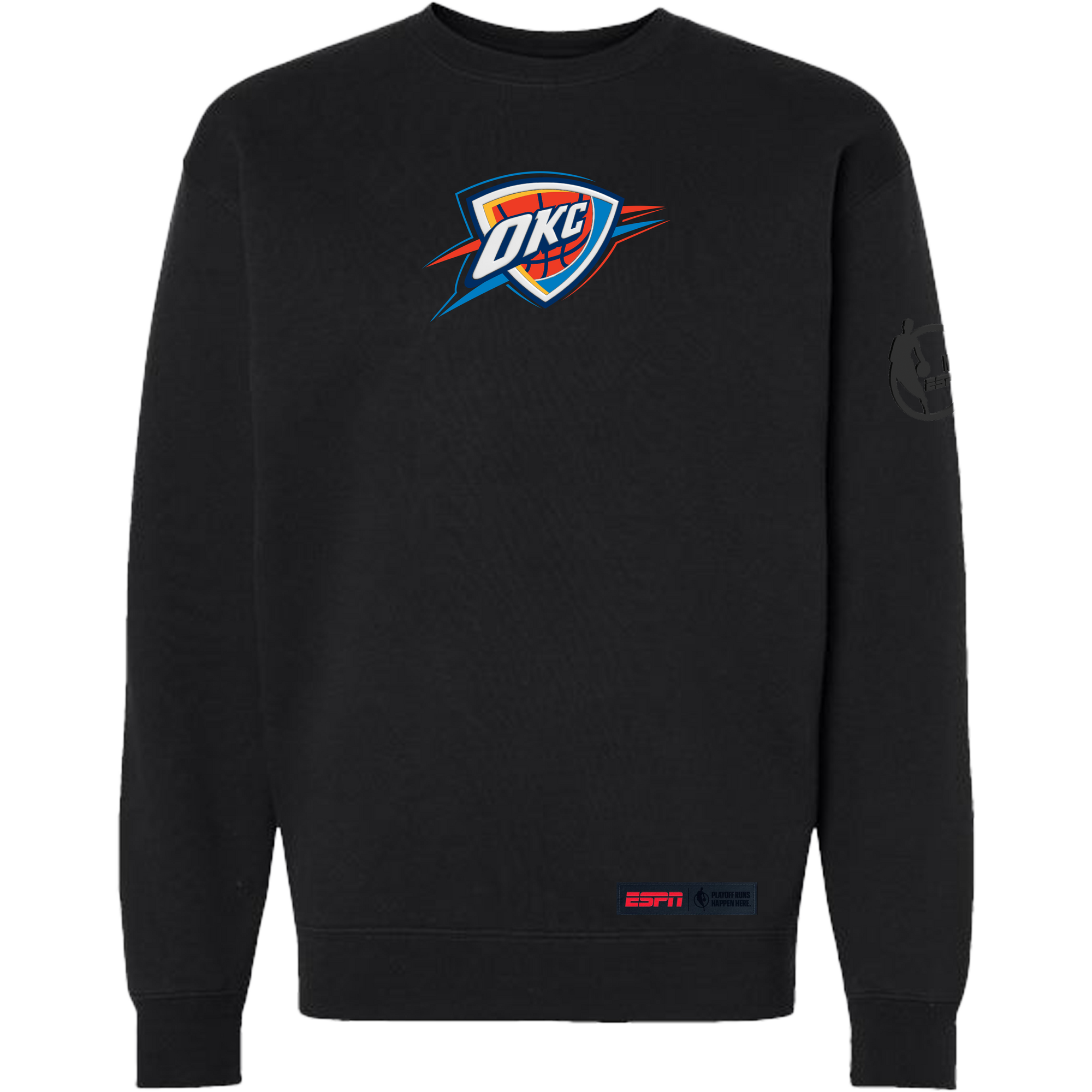 Oklahoma City Thunder Playoff Crewneck by FISLL