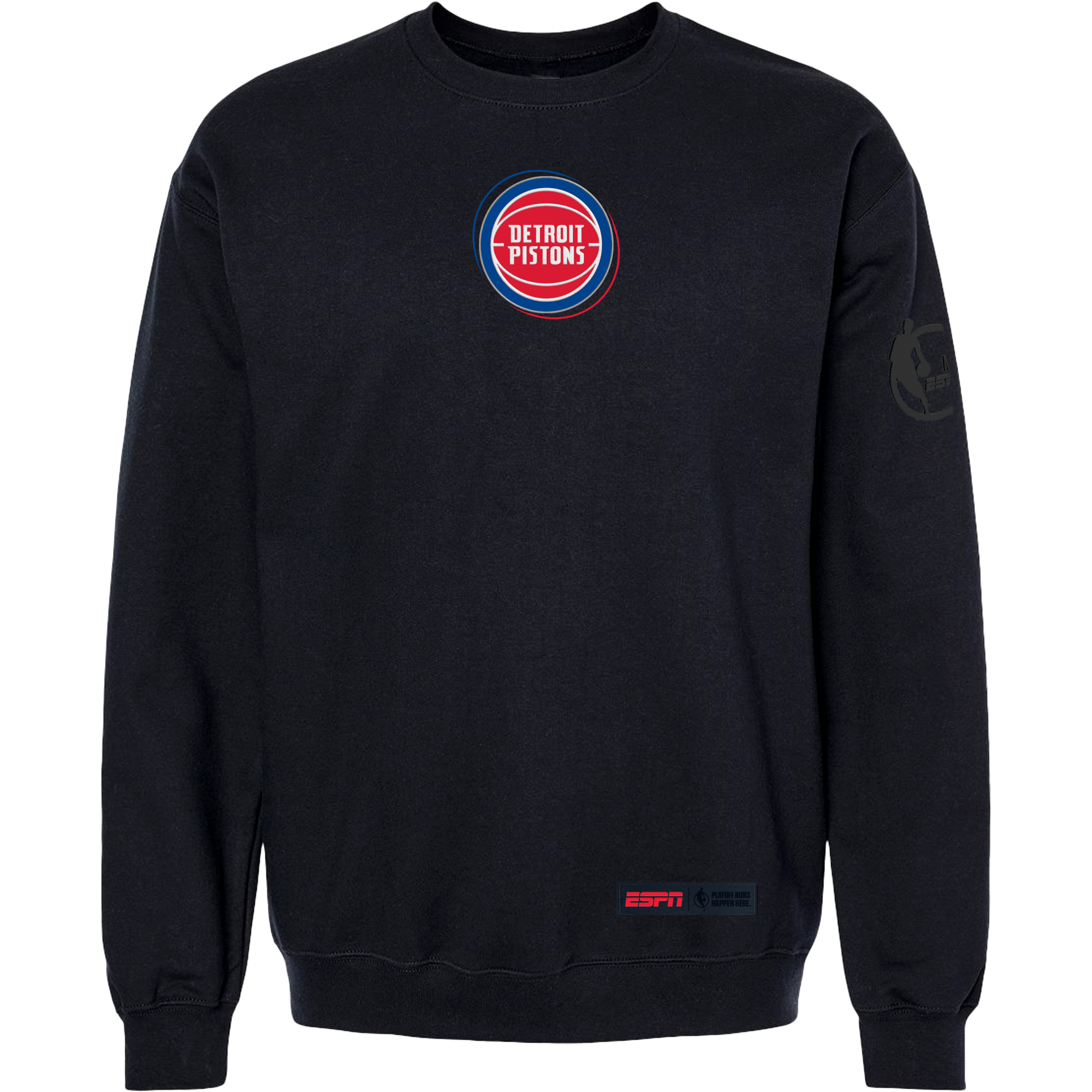Detroit Pistons Playoff Crewneck by FISLL