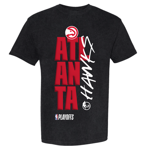 Atlanta Hawks Playoff Black Tee by FISLL