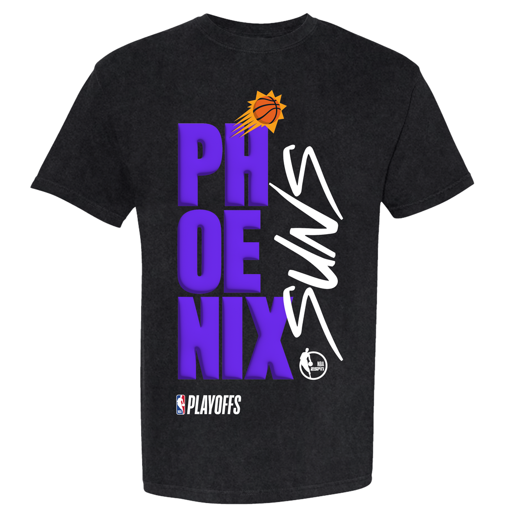 Phoenix Suns Playoff Black Tee by FISLL