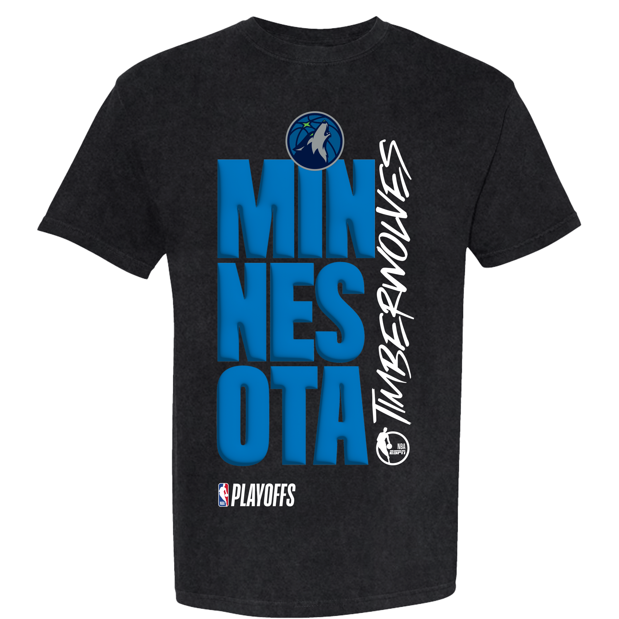 Minnesota Timberwolves Playoff Tee - Black