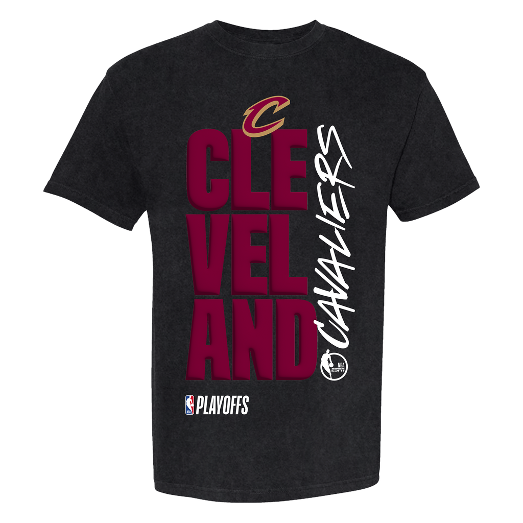 Cleveland Cavaliers Playoff Black Tee by FISLL